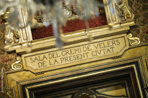 Detalle Sala del Gremio de los Veleros