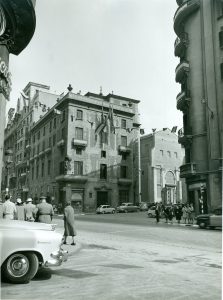 El edificio de La Casa de la Seda fue construido en 1763.