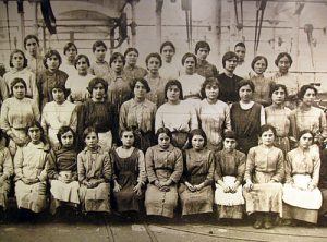 Trabajadoras del textil, fondo MNATEC