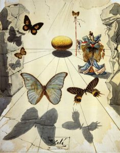 Allegorie de soie. Dalí